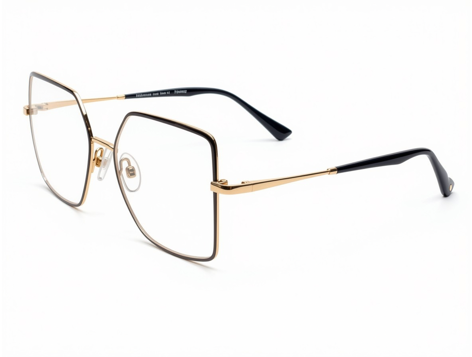Hickmann Eyewear Acier Or et Noir - image 3