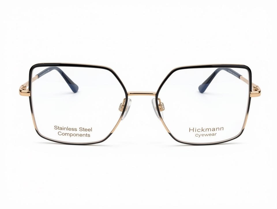 Hickmann Eyewear Acier Or et Noir